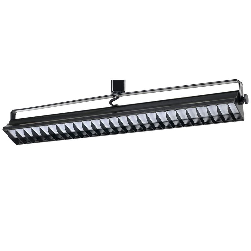 4 8" Height Metal Track Head in Black - Lamps Expo