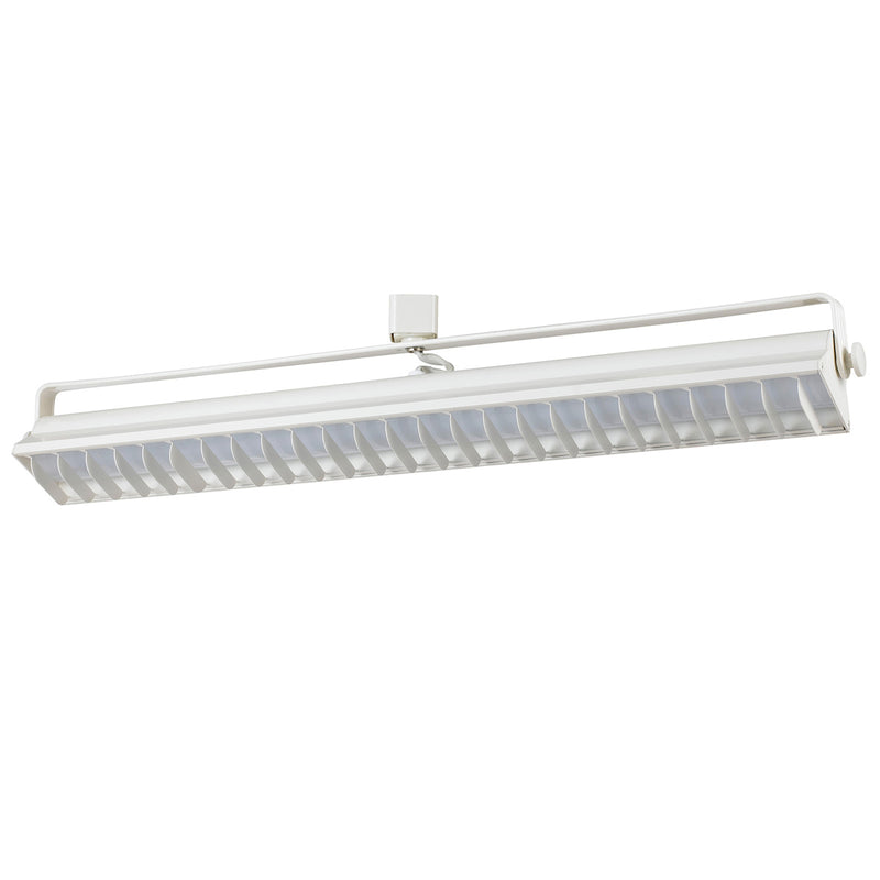 4 8" Height Metal Track Head in White - Lamps Expo