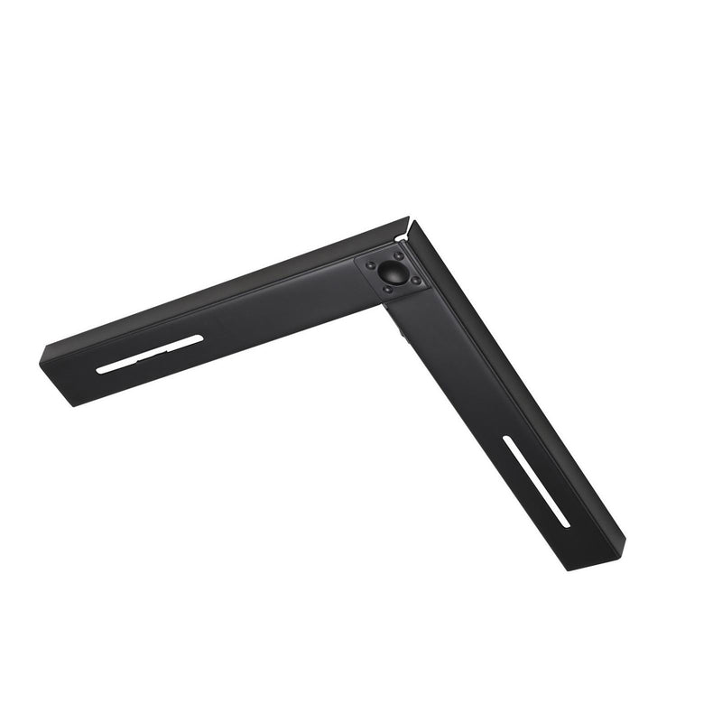 0 8" Height L Track Holder in Black - Lamps Expo