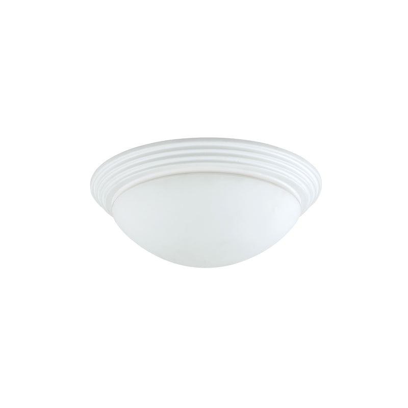 Ceiling 2-Light Ceiling Mount in White - Lamps Expo