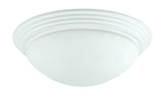 Ceiling 1-Light Ceiling Mount Fixture in White - Lamps Expo
