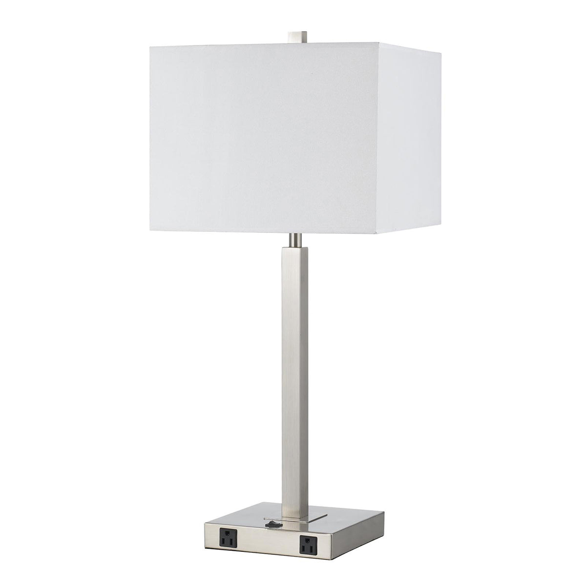 Uni-Pack 1-Light Table Lamp in Brushed Steel - Lamps Expo