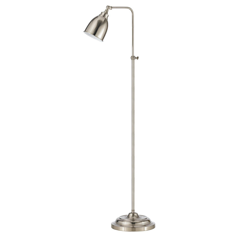 Pharmacy 1-Light Floor Lamp in Brushed Steel - Lamps Expo