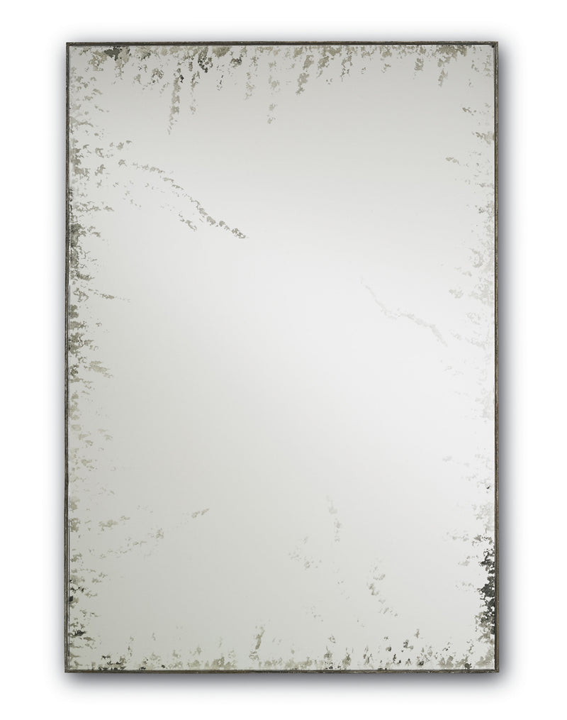 Rene Mirror in Pyrite Bronze & Antique Mirror - Lamps Expo