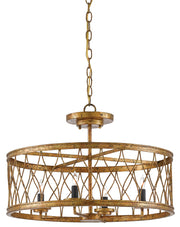 Crisscross 4-Light Chandelier - Lamps Expo