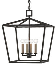 Denison 4-Light Chandelier - Lamps Expo