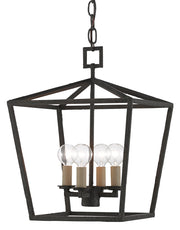 Denison 4-Light Chandelier - Lamps Expo