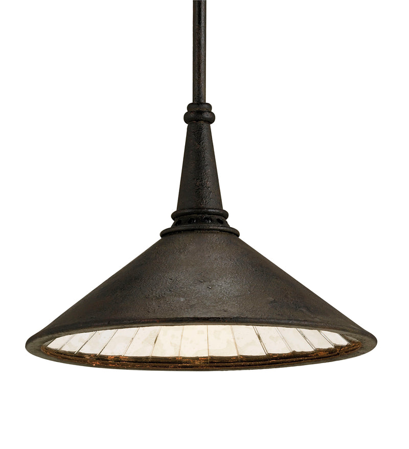 Manuscript 1-Light Pendant in Mole Black - Lamps Expo