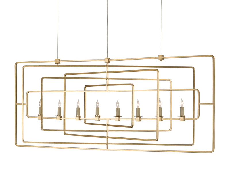 Metro 8-Light Chandelier - Lamps Expo