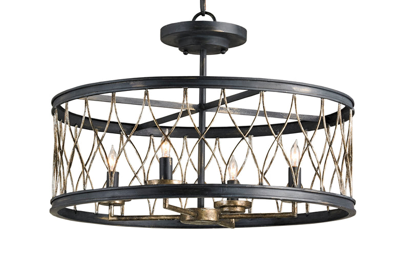 Crisscross 4-Light Chandelier - Lamps Expo