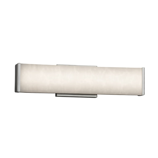 Latitude 19 ADA Linear LED Wall/Bath in Brushed Nickel with Clouds Resin shade