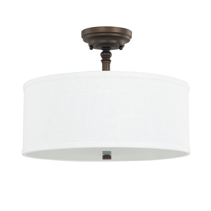 Loft 3-Light Semi-Flush - Lamps Expo