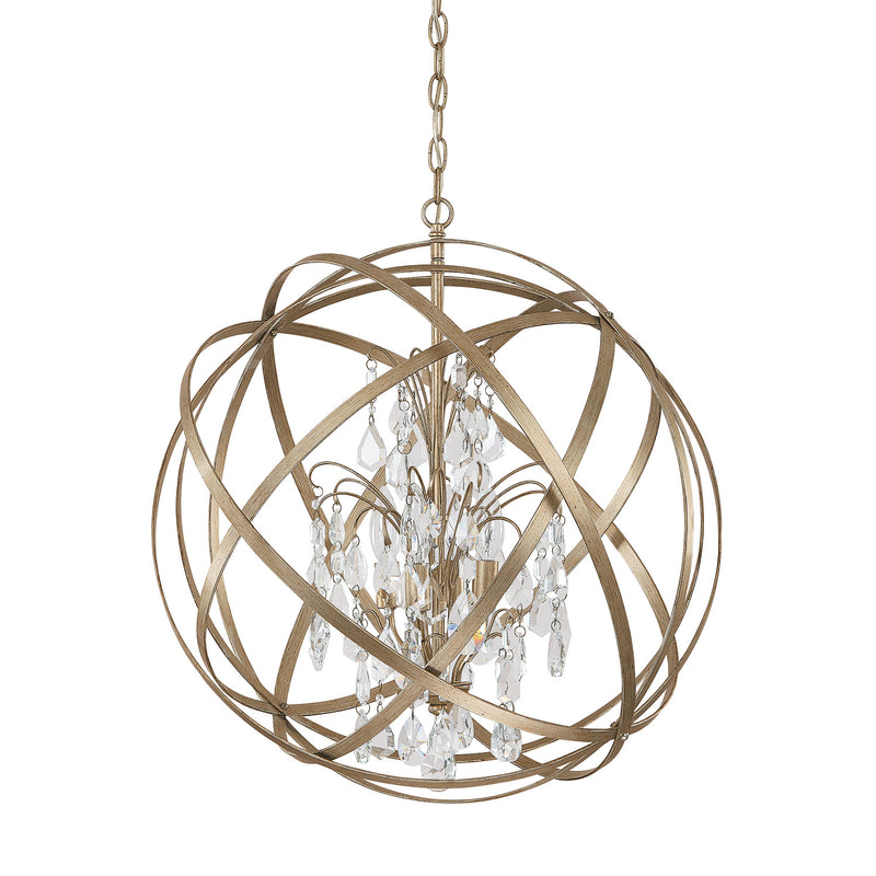 Axis 4-Light Chandelier - Lamps Expo