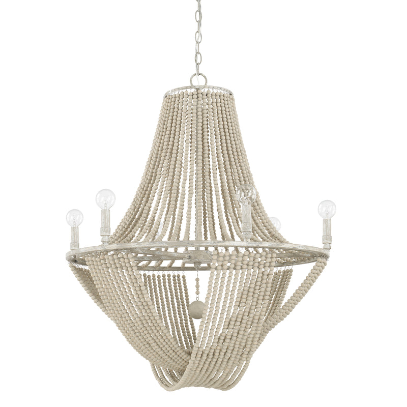 Kayla 6-Light Chandelier - Lamps Expo