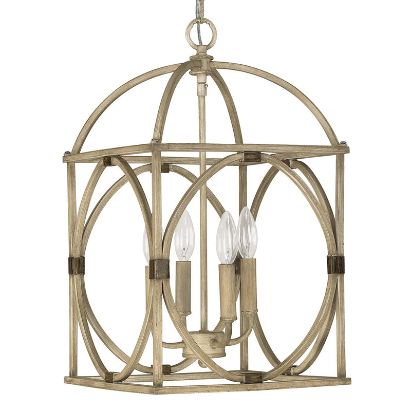 4-Light Foyer Chandelier - Lamps Expo