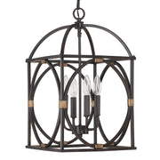 4-Light Foyer Chandelier - Lamps Expo