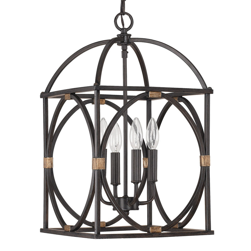 4-Light Foyer Chandelier - Lamps Expo