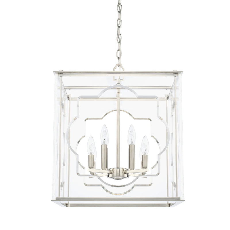 8-Light Foyer Chandelier - Lamps Expo