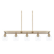Mid-Century 5-Light Island Chandelier - Lamps Expo