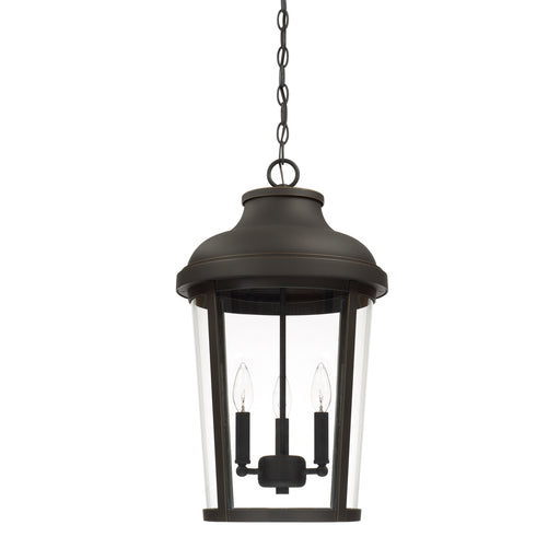 Dunbar 3-Light Outdoor Hanging Lantern - Lamps Expo