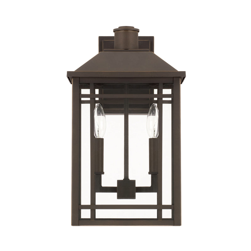 Braden 2-Light Outdoor Wall Lantern - Lamps Expo