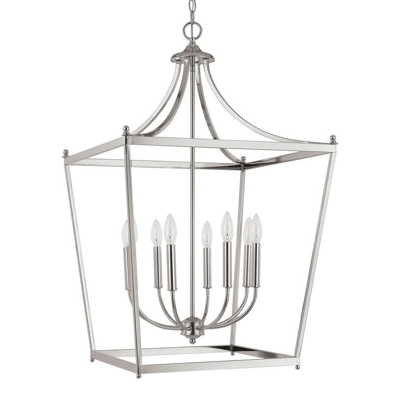 Stanton 8-Light Foyer Chandelier - Lamps Expo