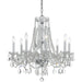 Traditional Crystal 8-Light Chandelier - Lamps Expo
