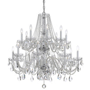 Traditional Crystal 16-Light Chandelier - Lamps Expo