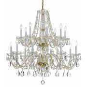 Traditional Crystal 16-Light Chandelier - Lamps Expo