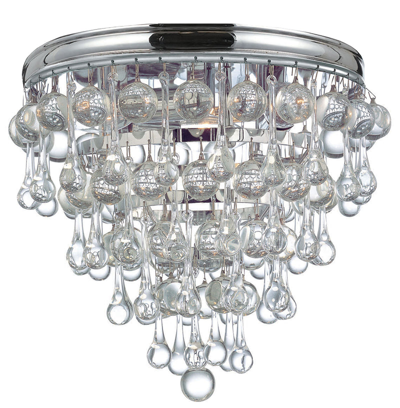Calypso 3-Light Ceiling Mount - Lamps Expo
