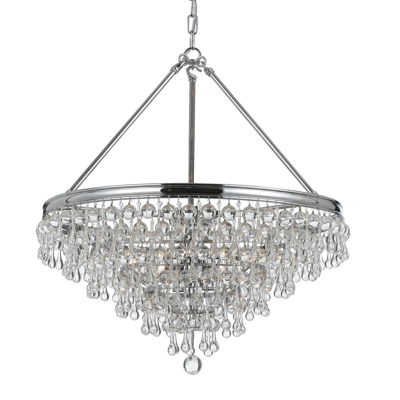 Calypso 6-Light Chandelier - Lamps Expo