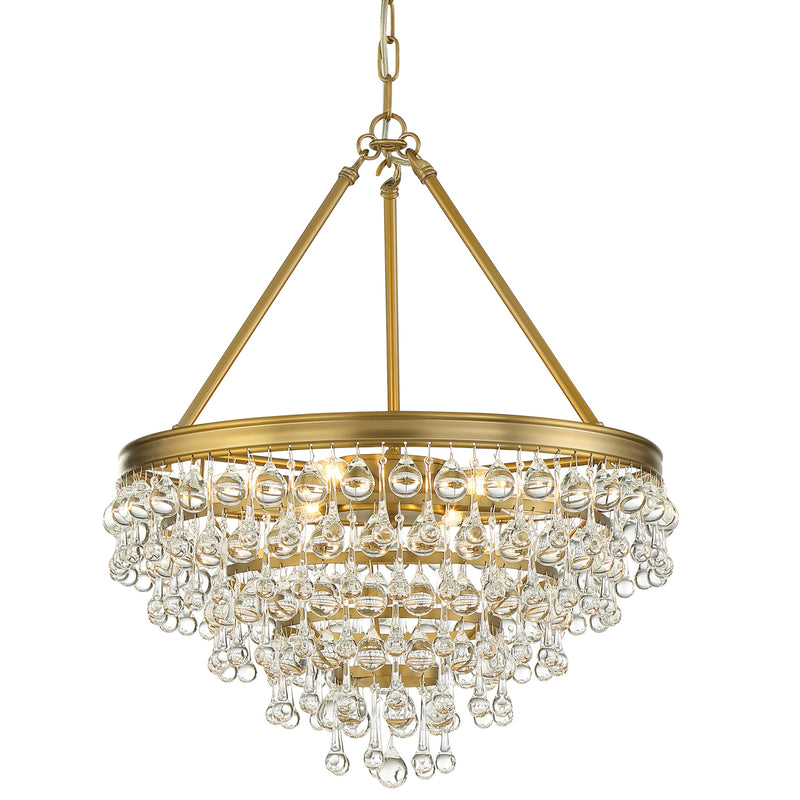 Calypso 6-Light Chandelier - Lamps Expo