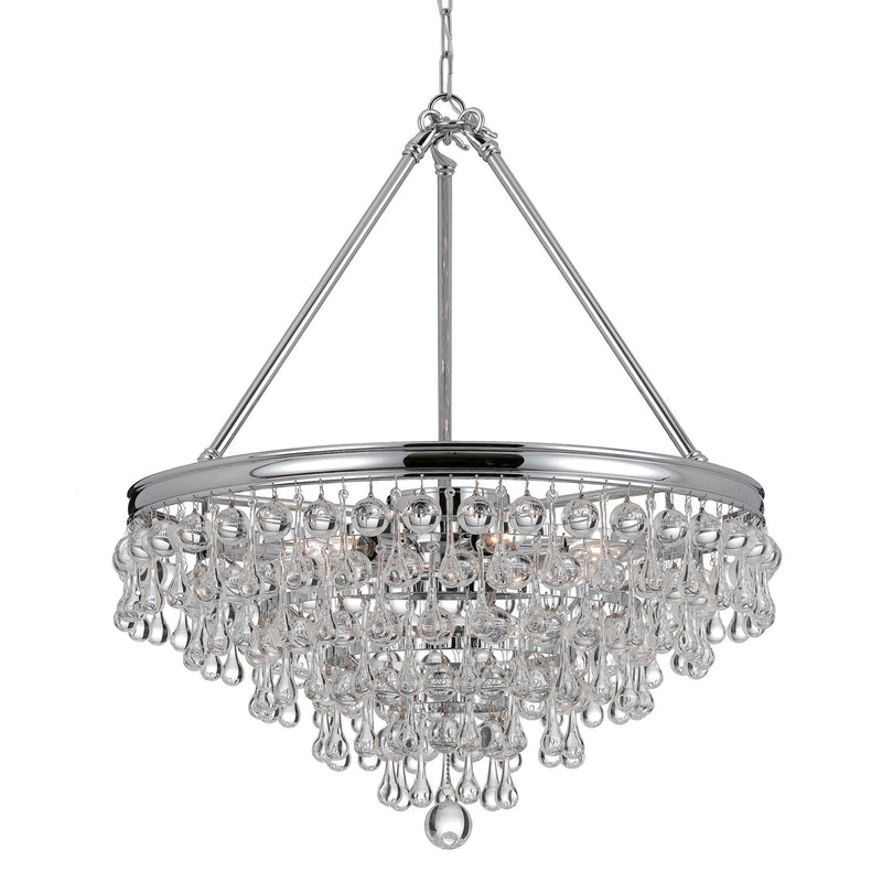 Calypso 8-Light Chandelier - Lamps Expo