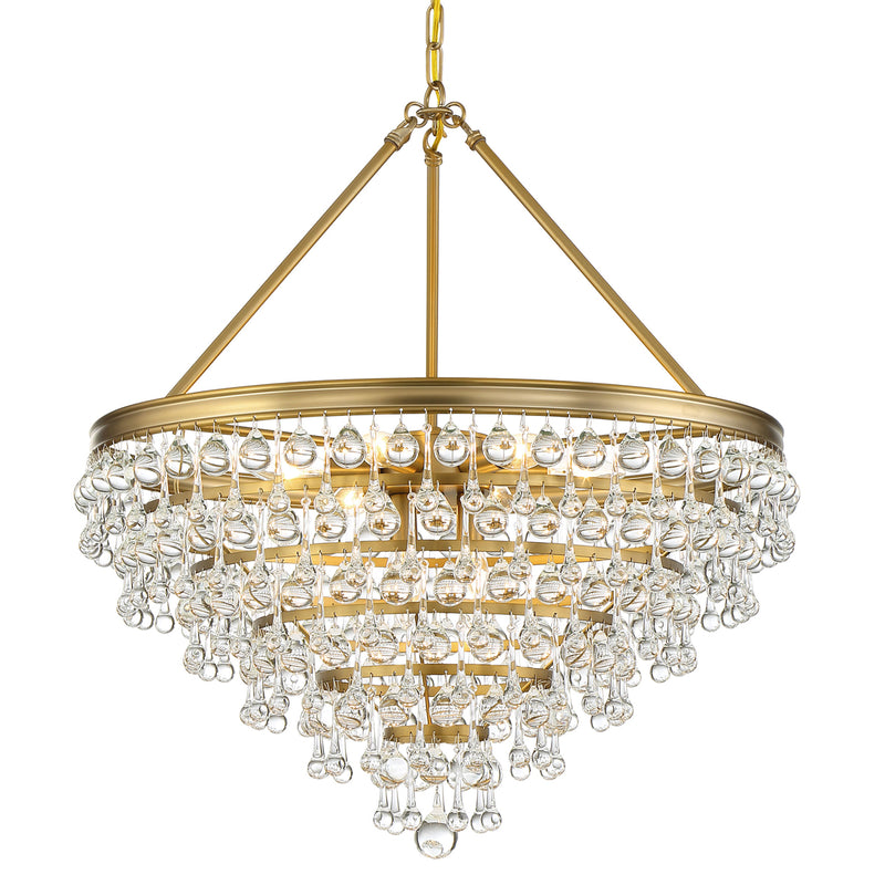 Calypso 8-Light Chandelier - Lamps Expo