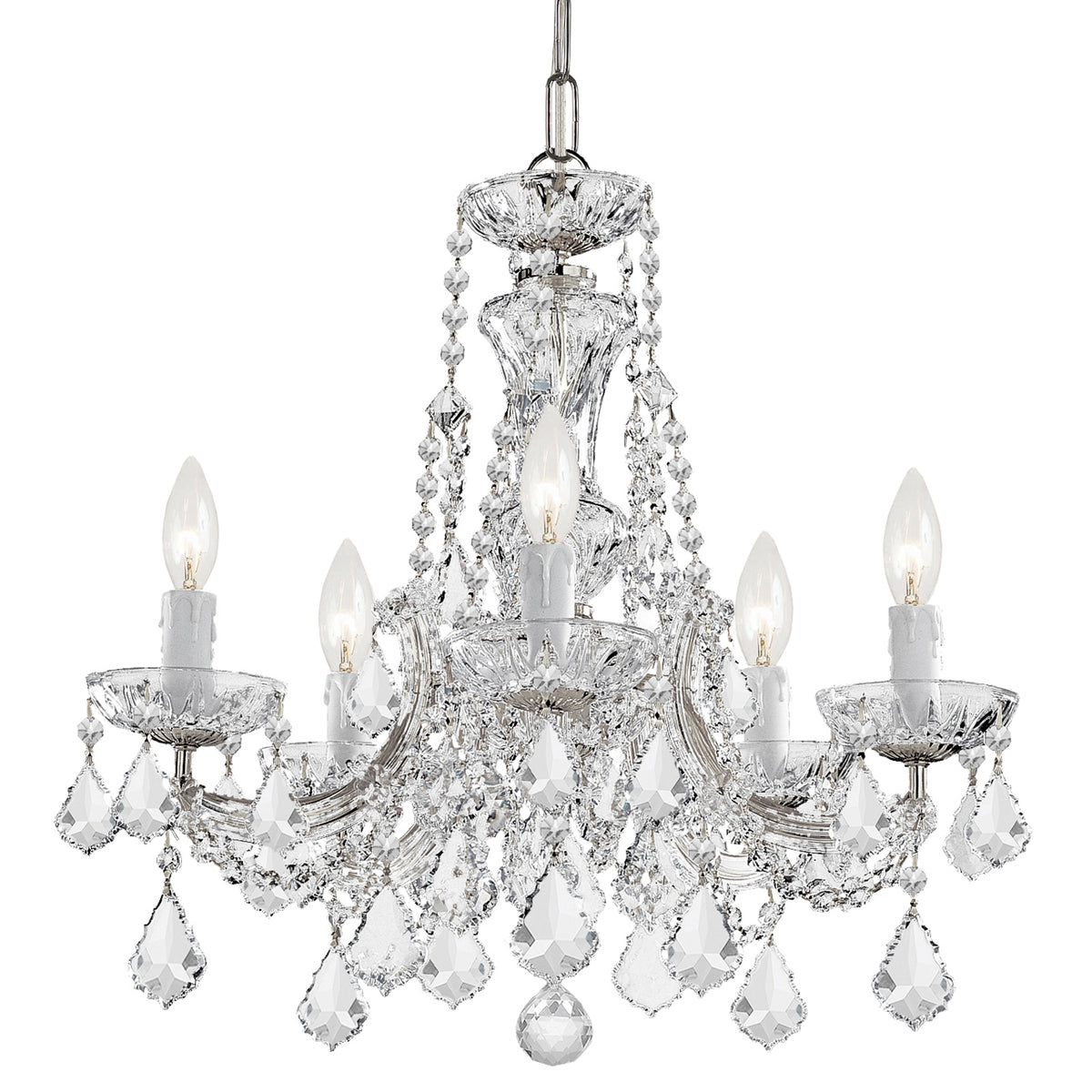 Maria Theresa 5-Light Mini-Chandelier - Lamps Expo