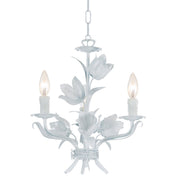 Southport 3-Light Mini Chandelier in Wet White - Lamps Expo