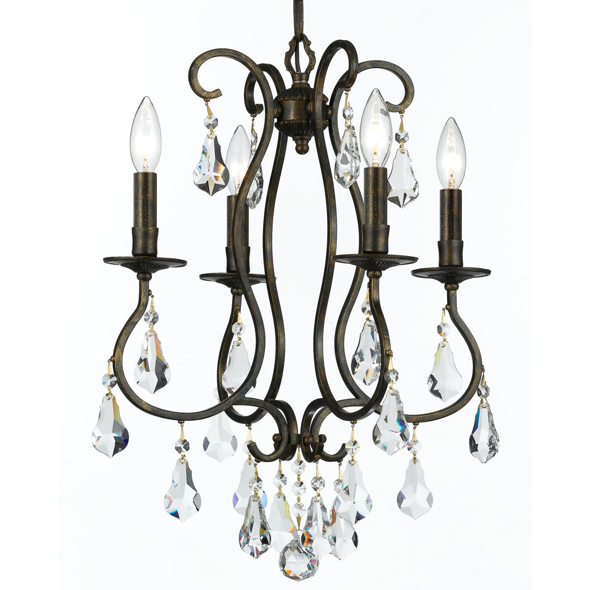 Ashton 4-Light Mini-Chandelier - Lamps Expo