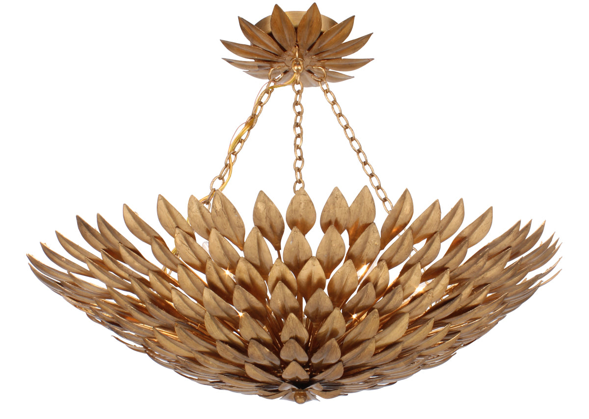 Broche 6-Light Ceiling Mount - Lamps Expo