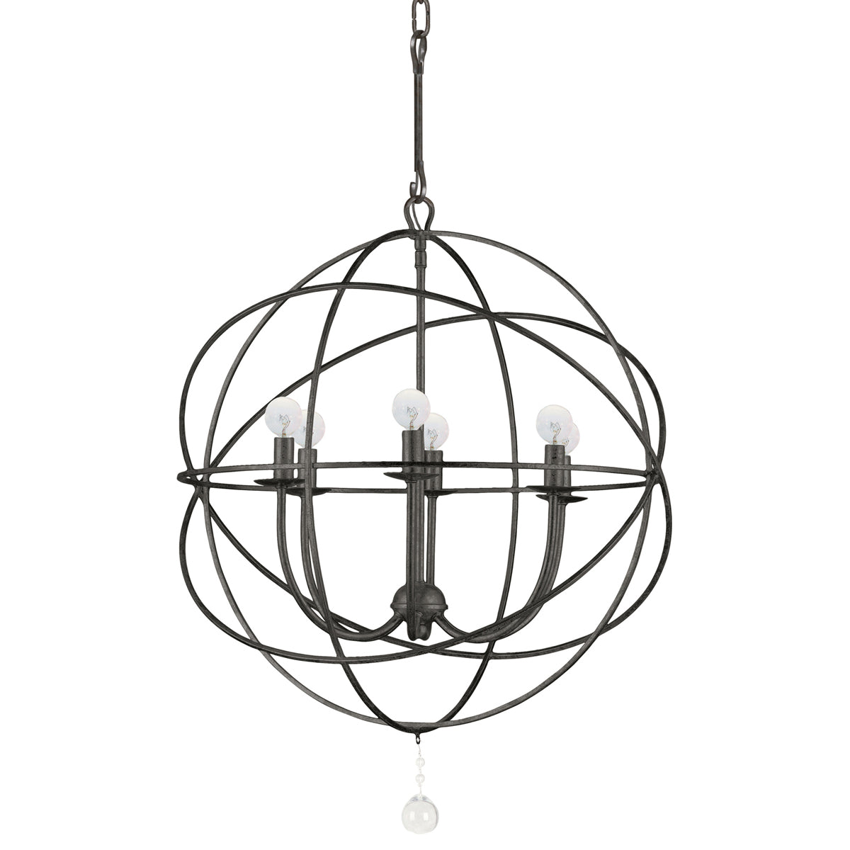 Solaris 6-Light Chandelier - Lamps Expo