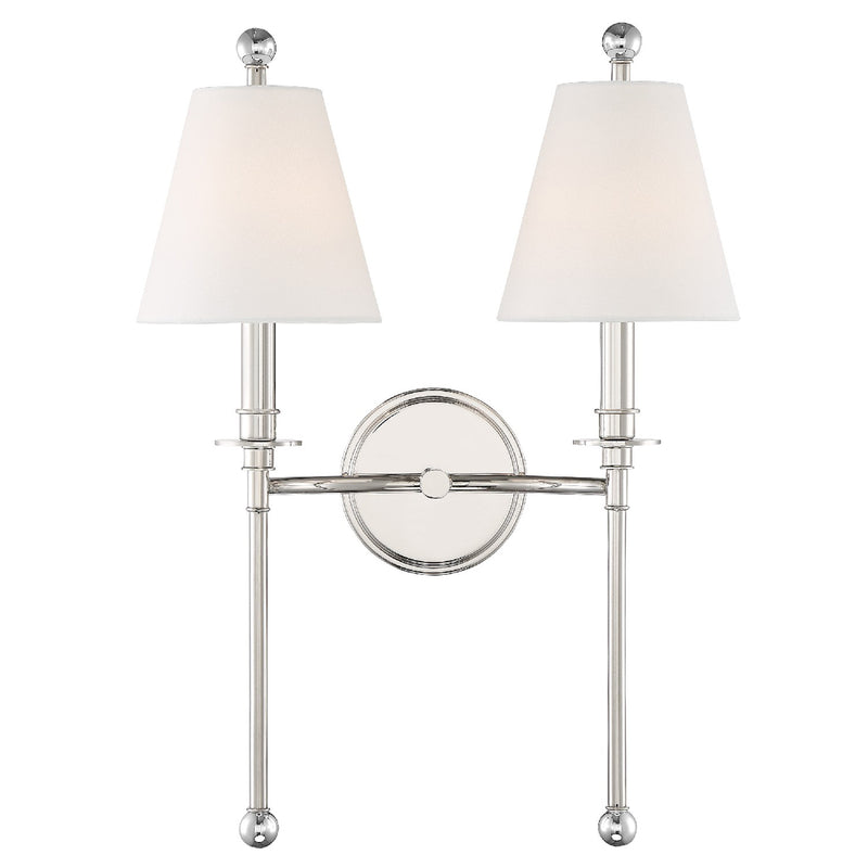 Riverdale 2-Light Wall Mount - Lamps Expo