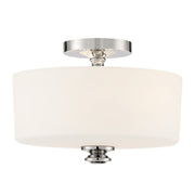 Travis 2-Light Ceiling Mount - Lamps Expo