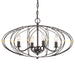 Zucca 4-Light Chandelier in English Bronze & Antique Gold - Lamps Expo