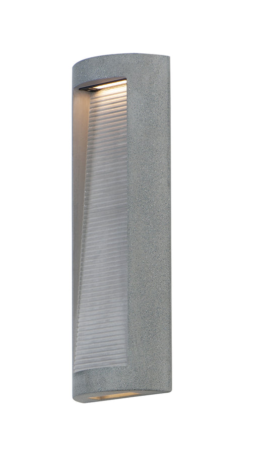 Boardwalk Large LED Outdoor Wall Sconce in Greystone