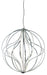 Aura 18-Light LED Pendant in Polished Chrome
