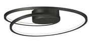 Cycle 18" Flush Mount in Black