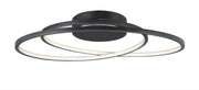 Cycle 24" Flush Mount in Black