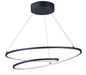 Cycle 25" LED Pendant in Black