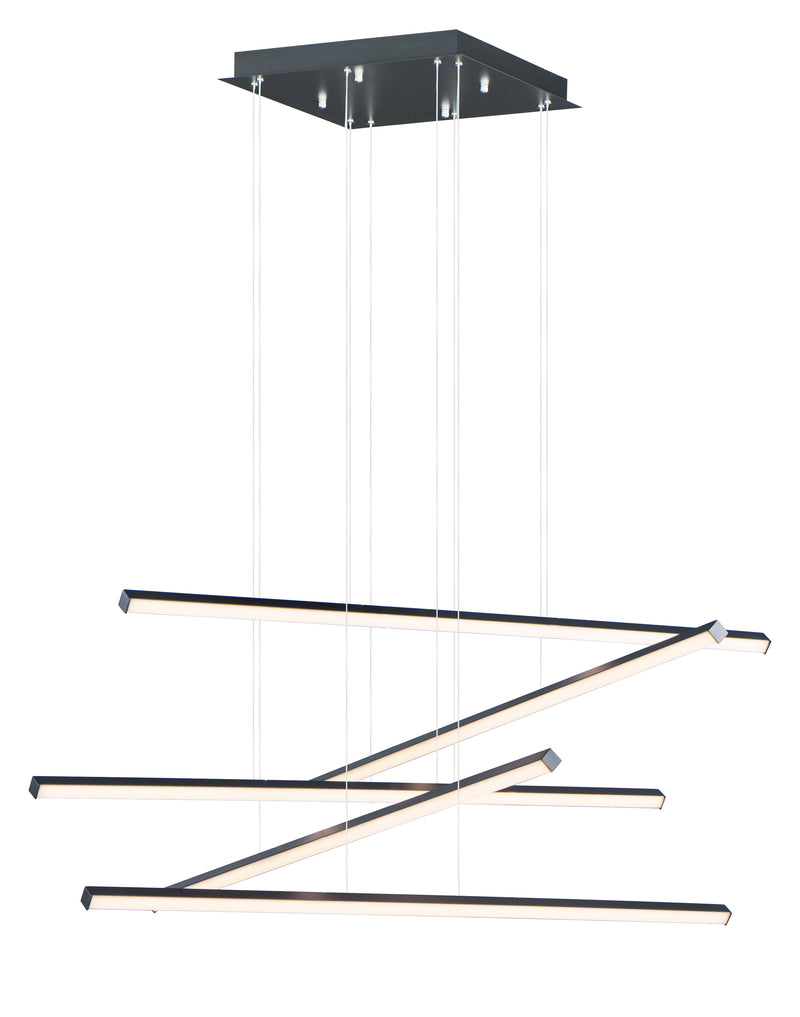 Hover 5-Light LED Pendant in Black