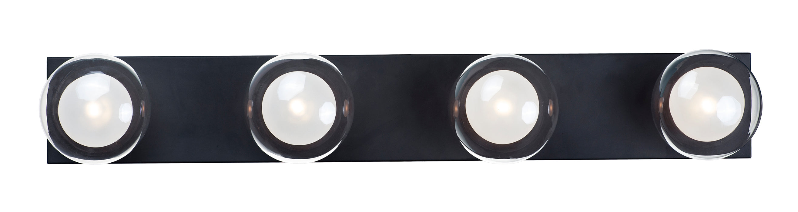 Pod 4-Light LED Bath Vanity in Black