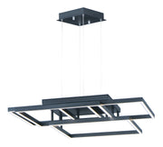 Traverse LED Pendant in Black